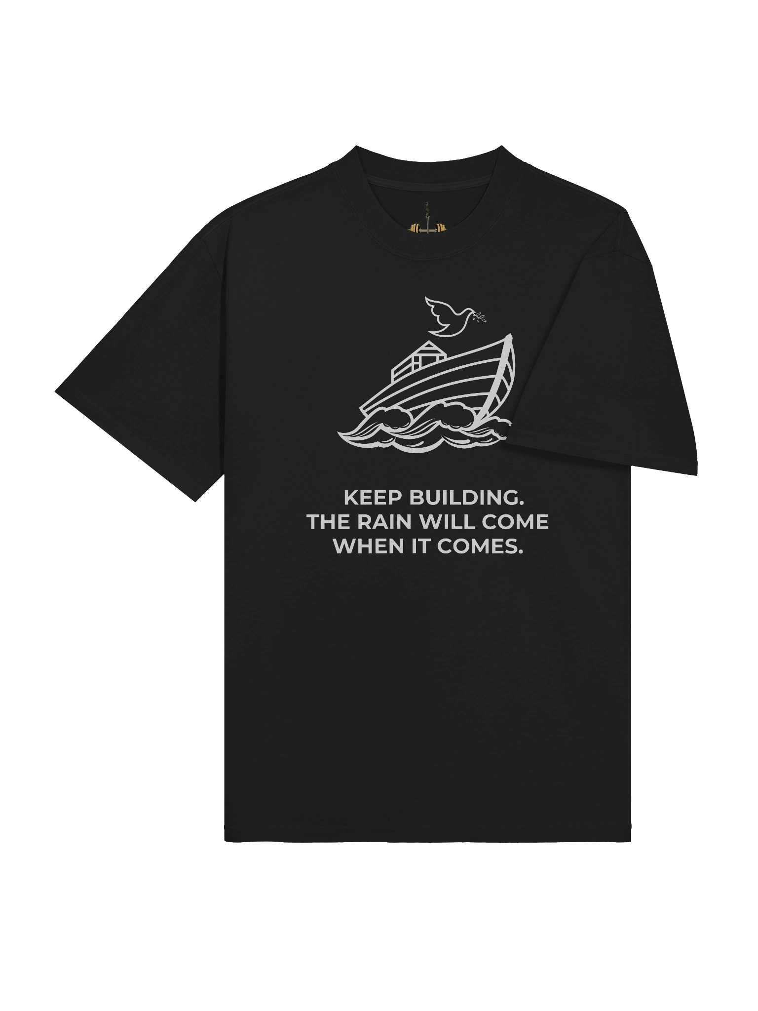 The Rain will come when it comes Unisex Tee [Dark] product image (4)