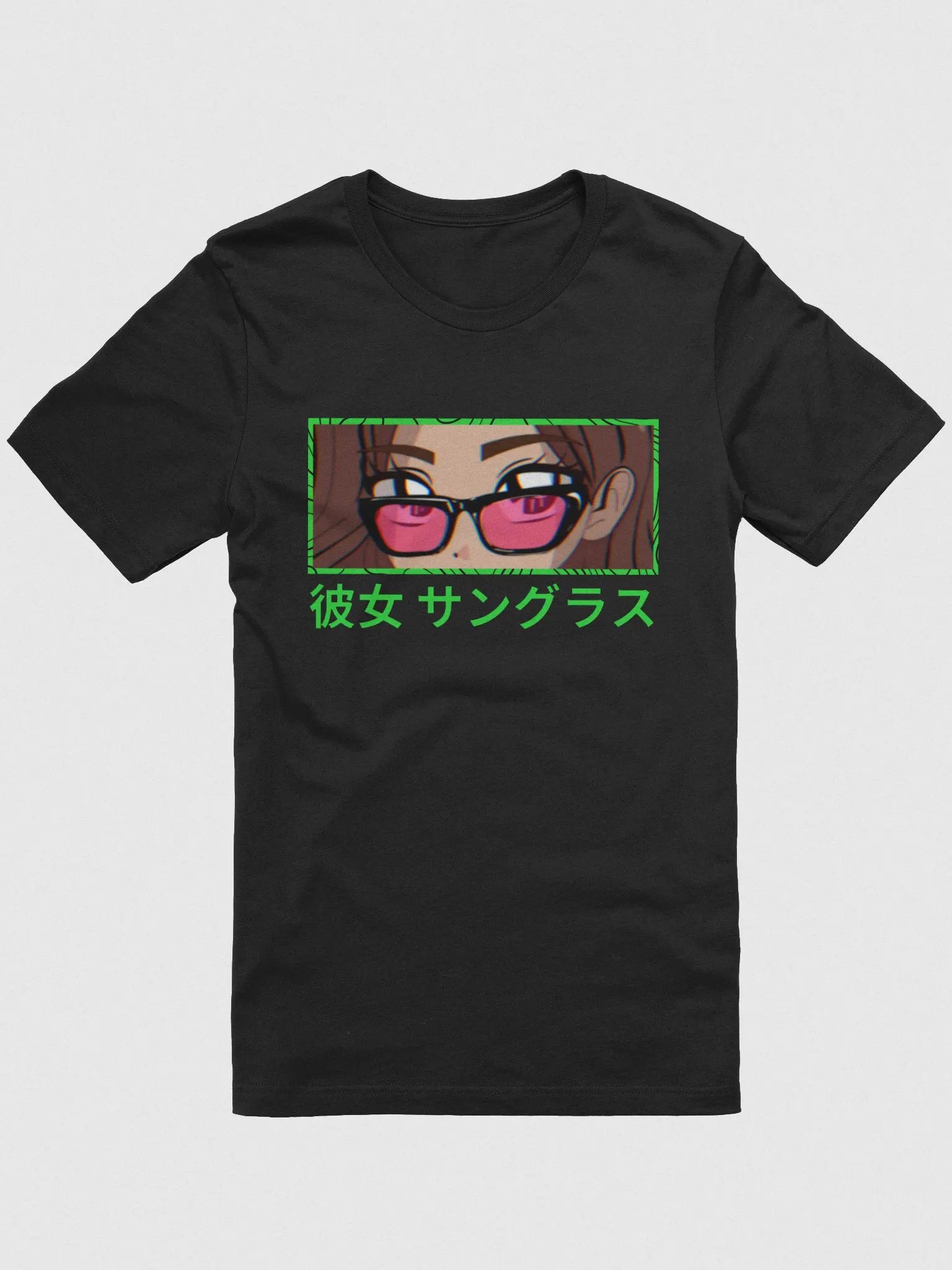 Anime Shades Tee (Lime) product image (3)