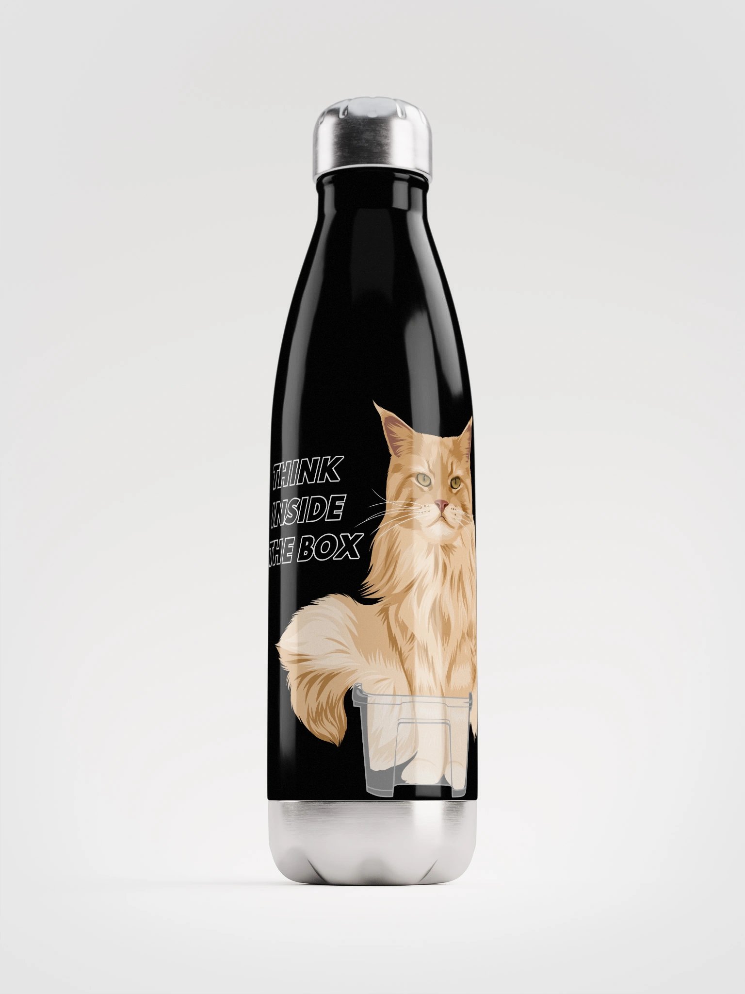 Buster's Water Bottle - "Think Inside the Box" product image (1)