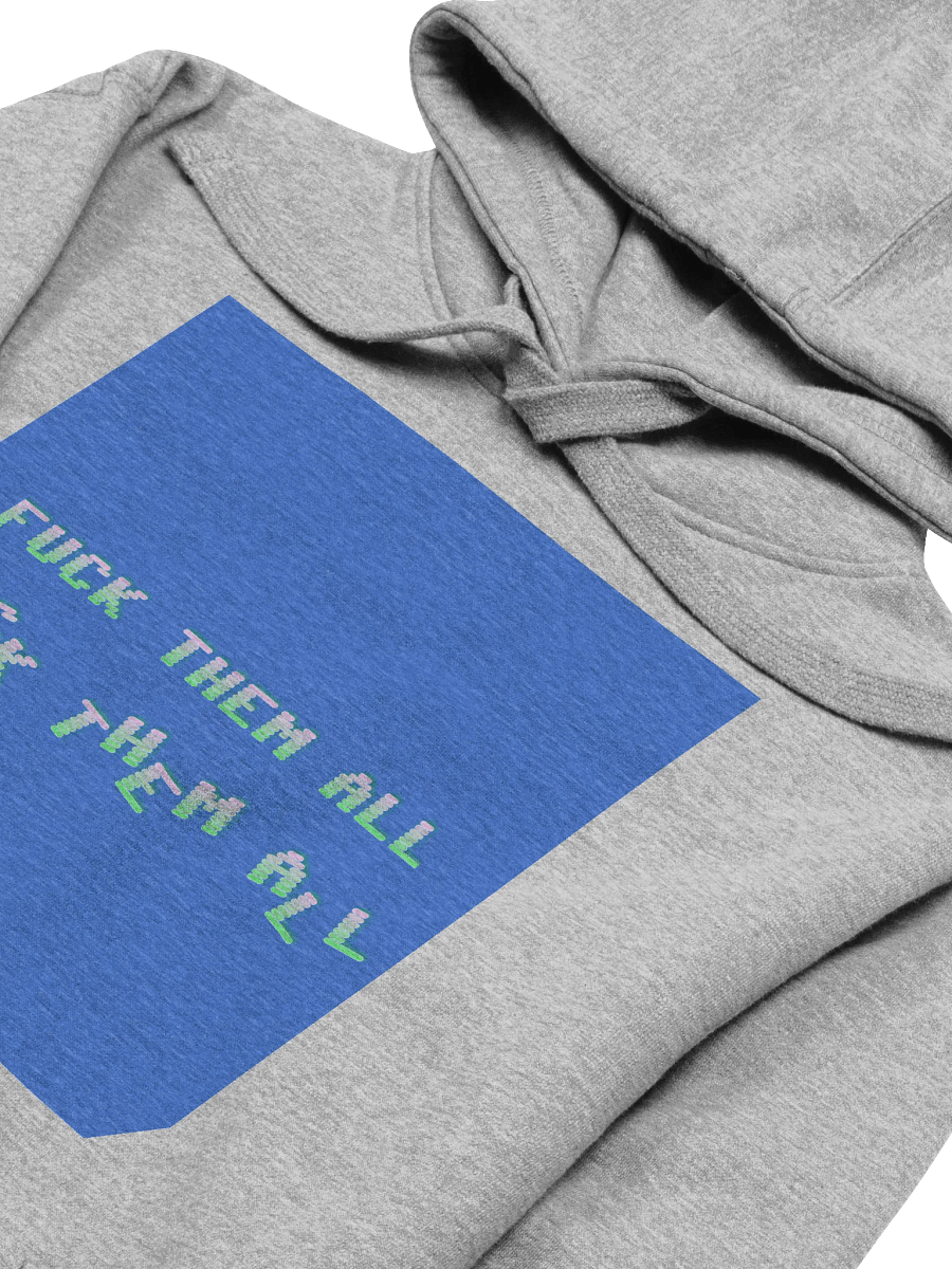 Vibrant Text Repeat Unisex Hoodie product image (13)