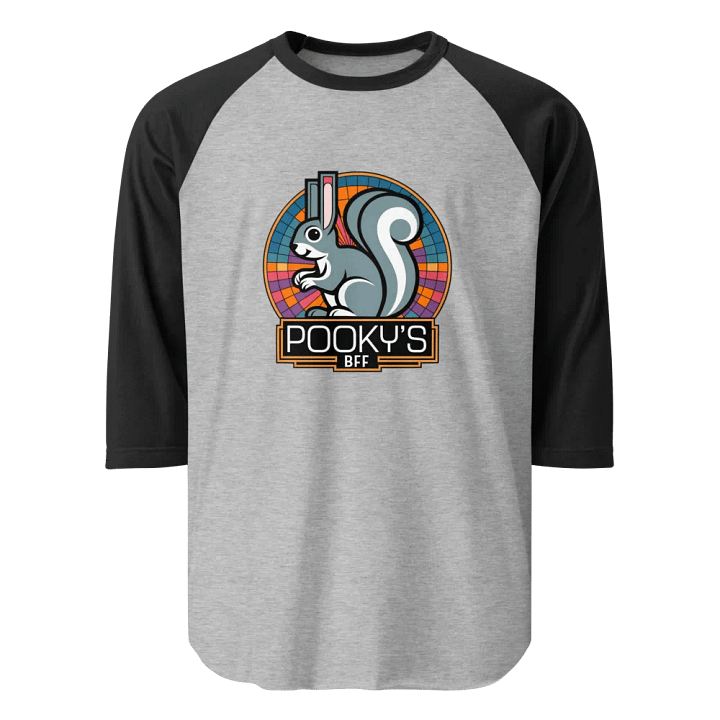 Pooky's BFF ¾ Sleeve Raglan Tee product image (1)