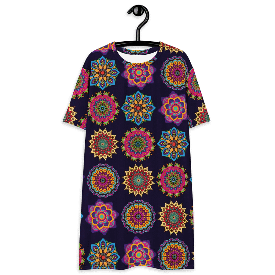 Kaleidoscope Mandala T Dress product image (6)