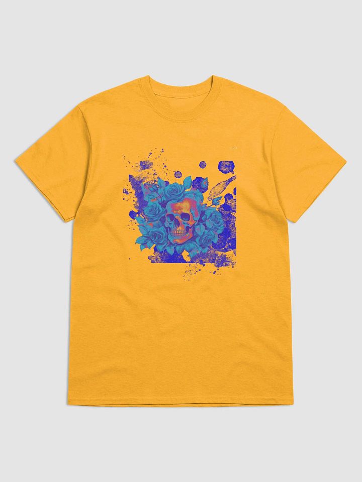 Blue Orchid Skull Premium Unisex T-Shirt product image (17)