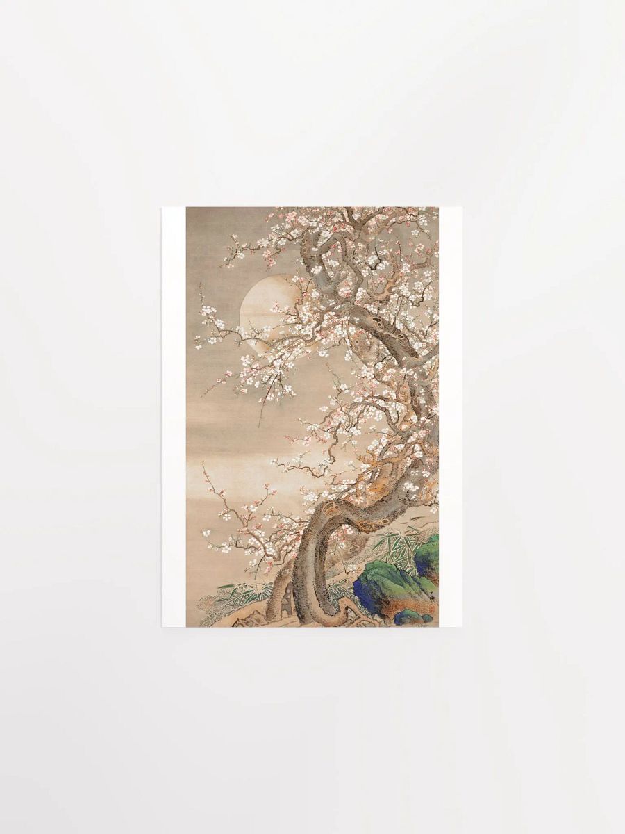 Japanese Plum Blossoms in Moonlight by Sō Shizan product image (1)