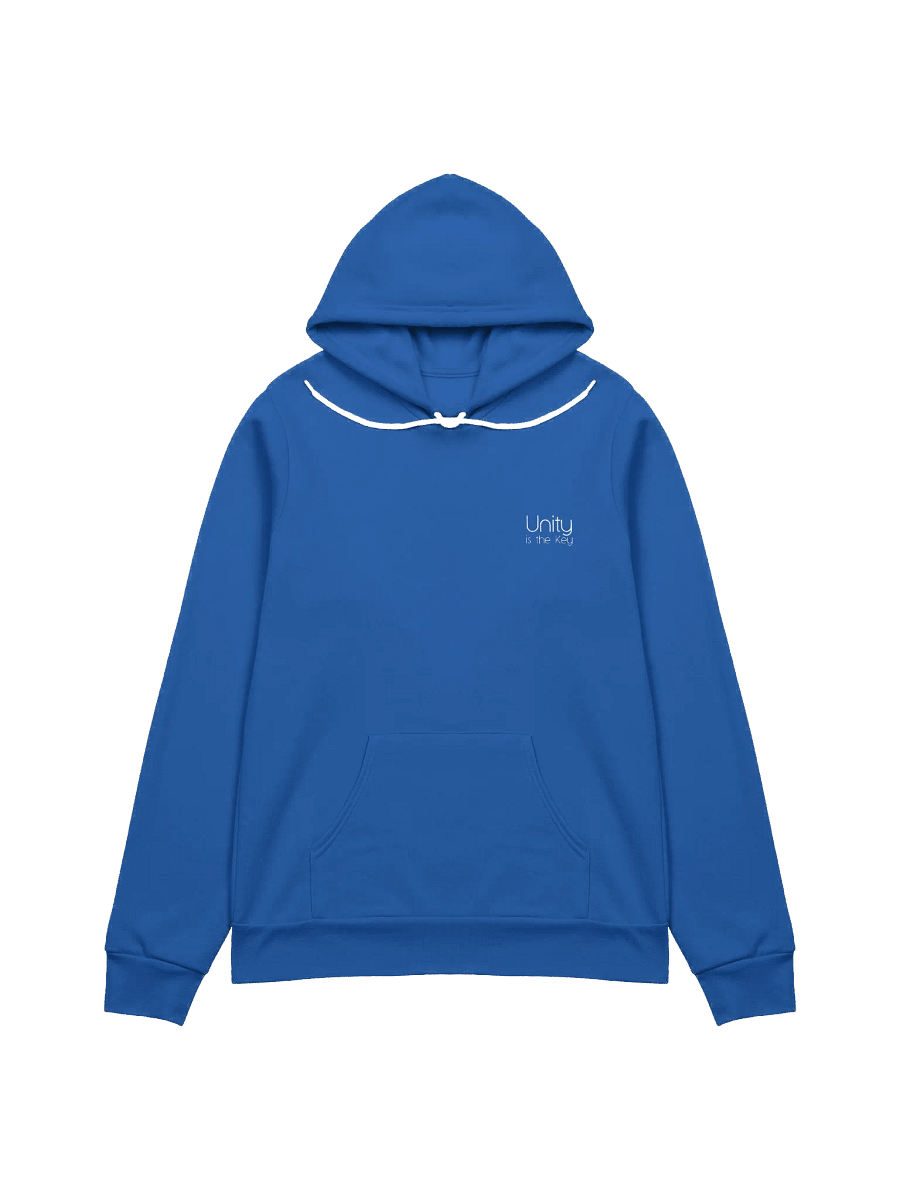 Sweat Shirt pour homme UNITY IS THE KEY sigle blanc product image (2)