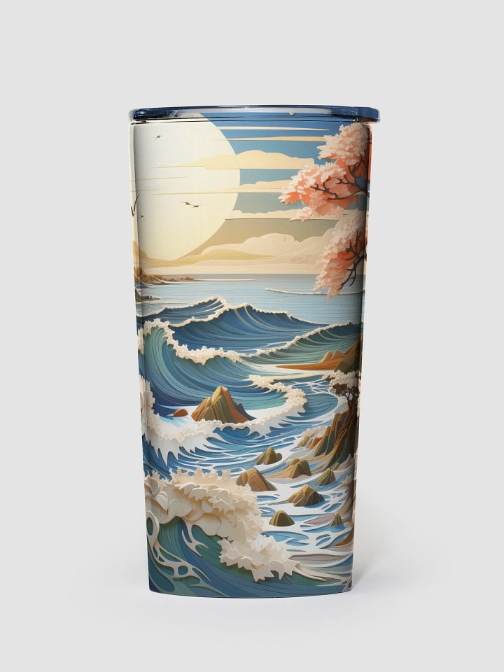 Serene Sunset Stainless Steel Tumbler product image (1)
