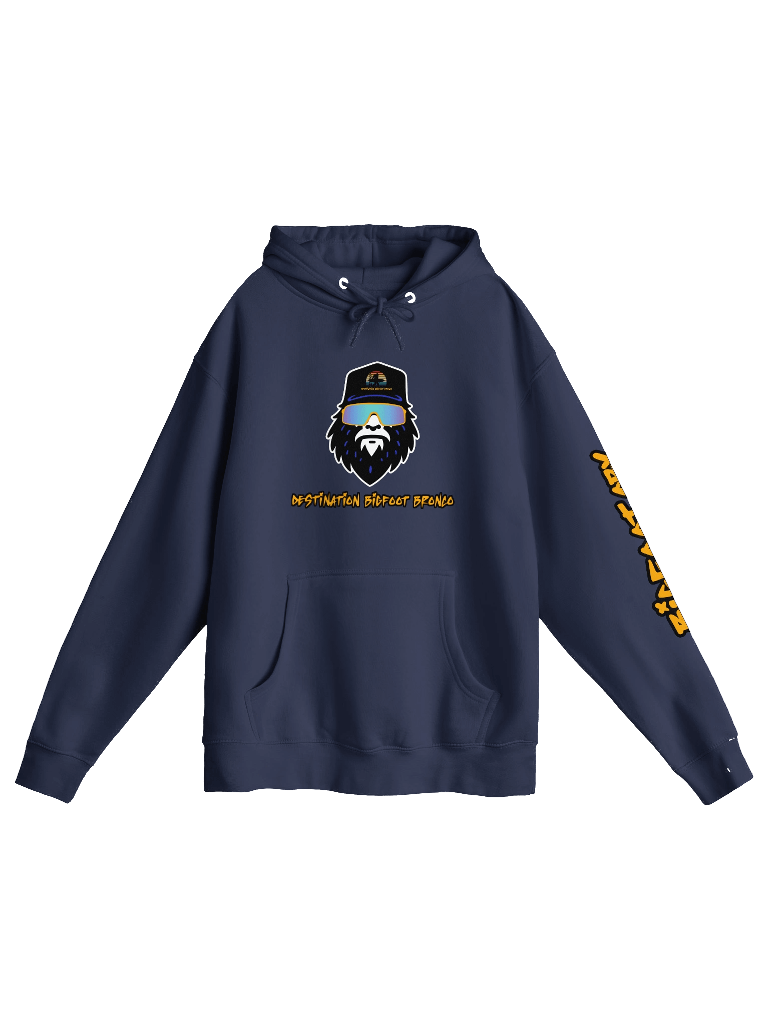 Destination Bigfoot Bronco Front Bigfoot Logo Hoodie (Multiple Colors Available) product image (6)