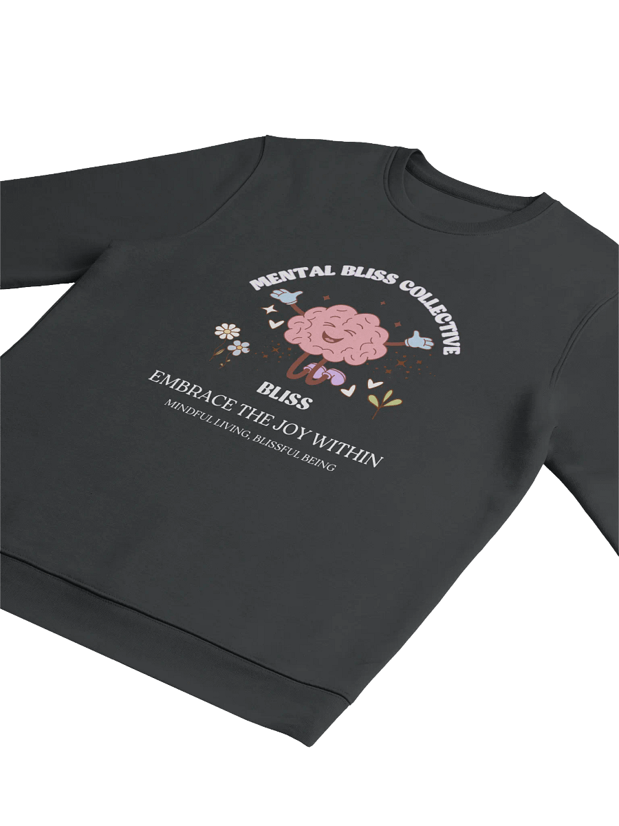 Bliss, Embrace the Joy Within Organic Unisex Sweatshirt - Find Your Inner Bliss product image (3)