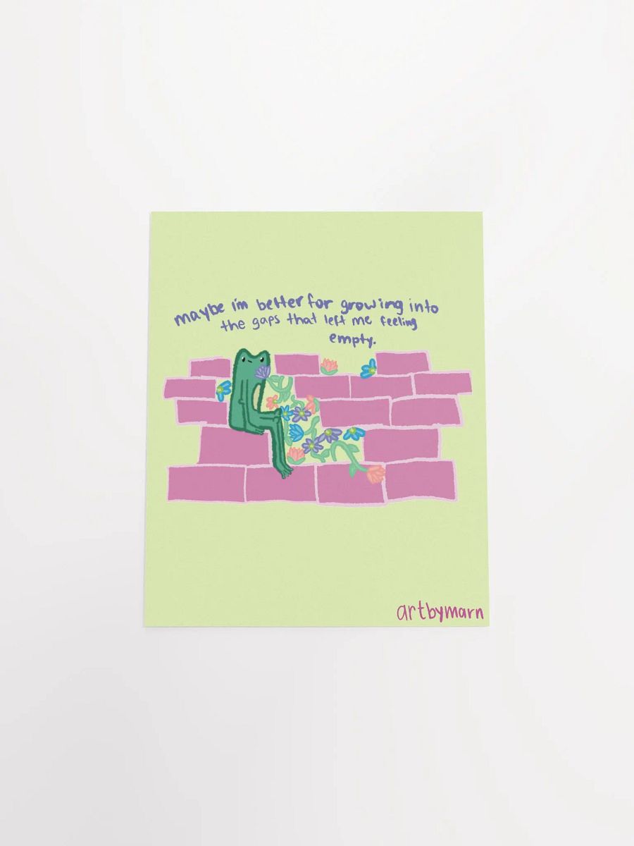 Growing Into The Gaps Poster product image (18)