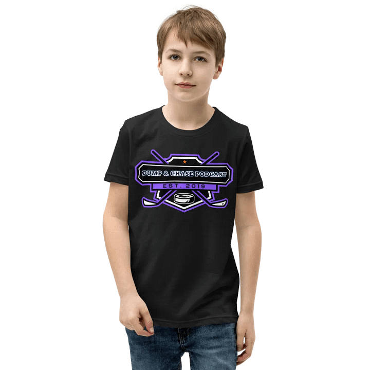 Dump & Chase Podcast Youth T-Shirt product image (2)
