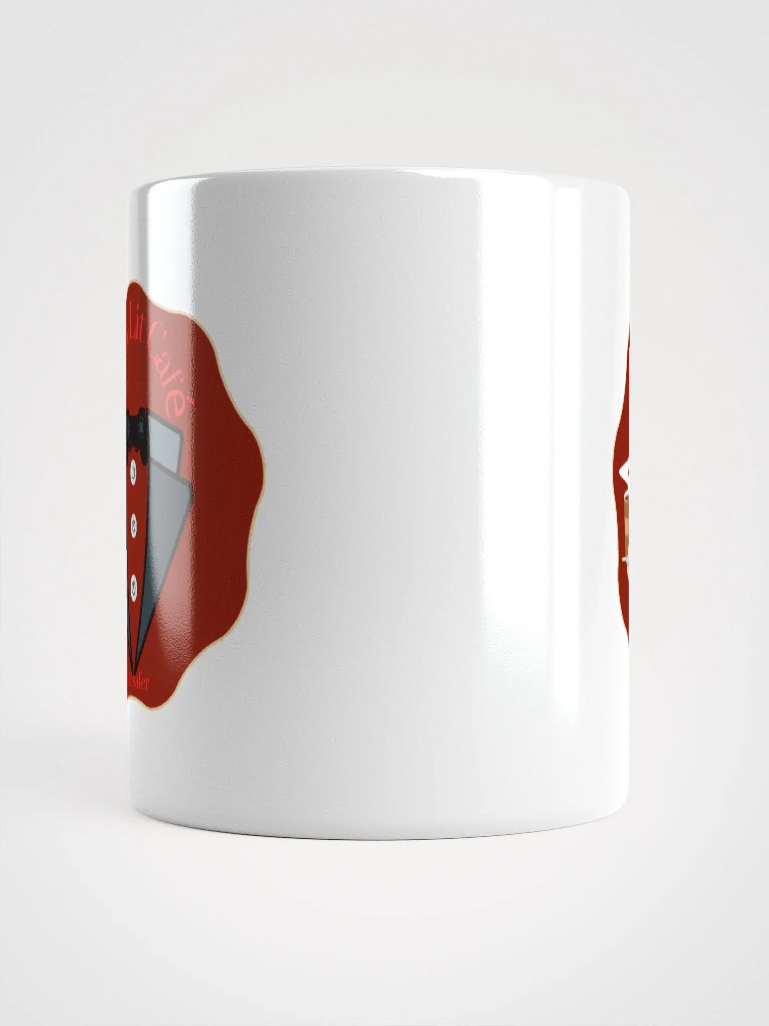 Moon Lit Cafe - White Glossy Mug product image (5)