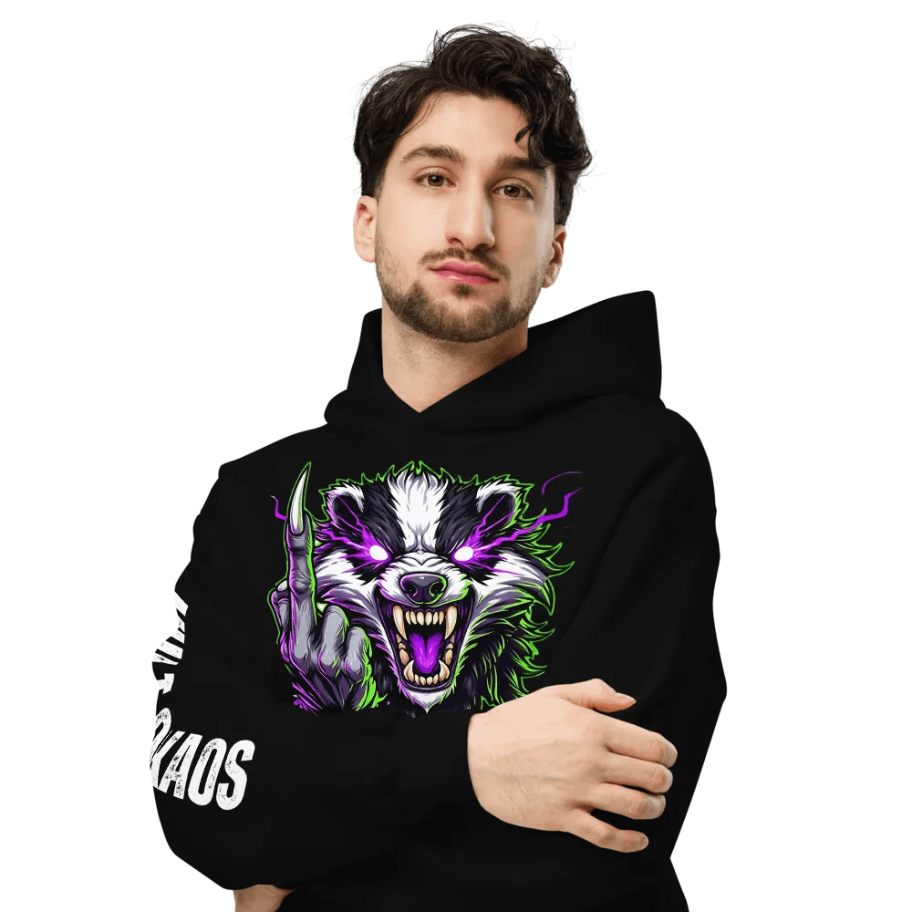 Kaos Badger Don't Give A F*ck Hoodie product image (6)