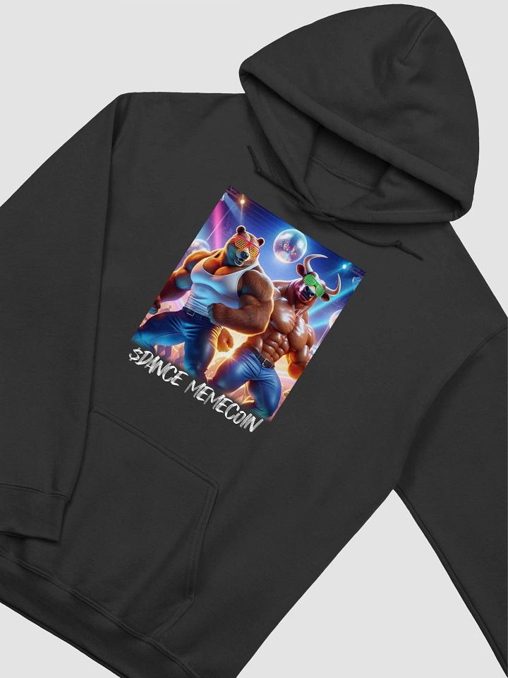DANCE MEMECOIN - BULL BEAR BROS - CLASSIC HOODIE - BLACK product image (1)