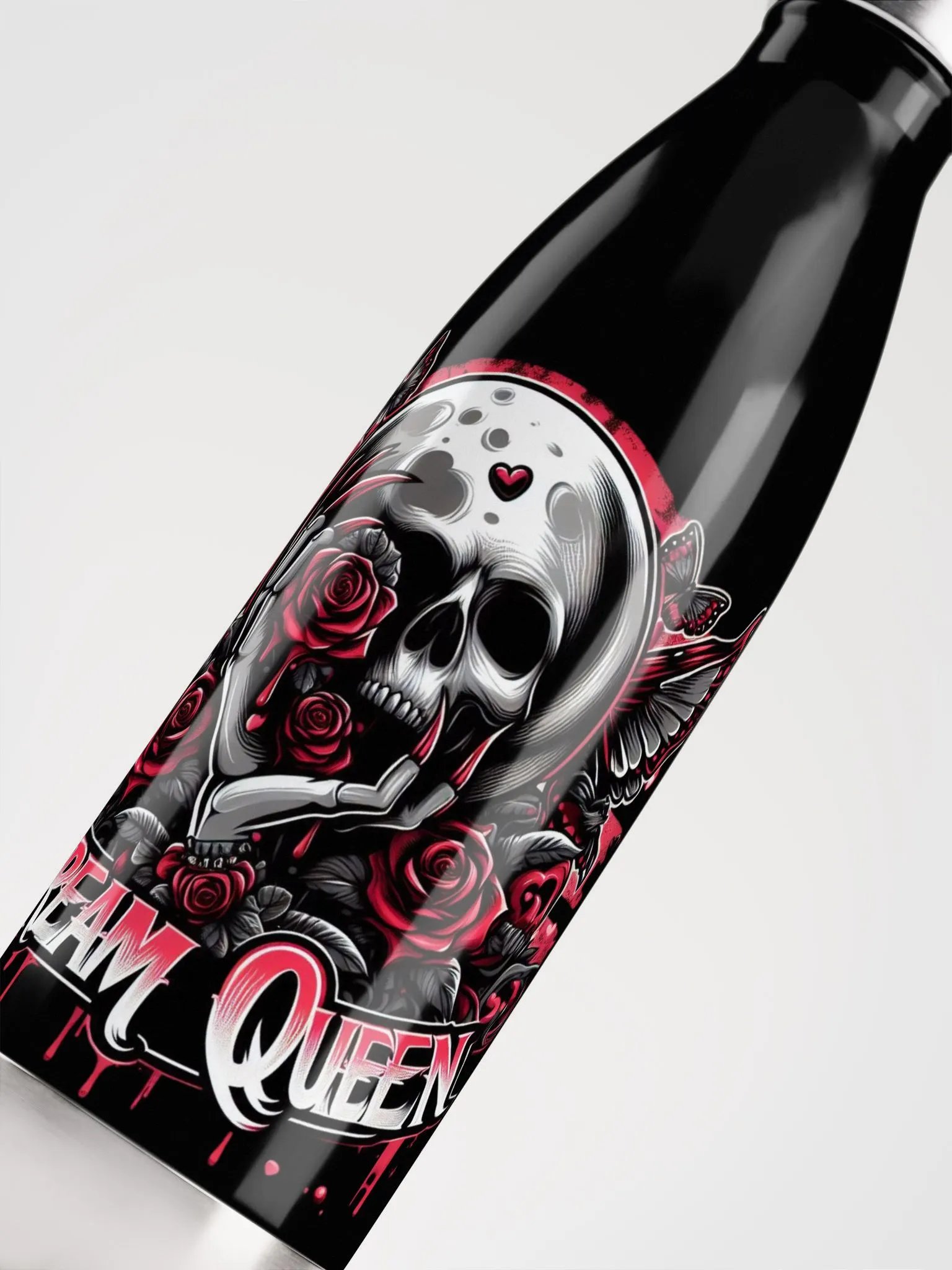 Gothic Scream Queen Stainless Steel Water Bottle product image (10)