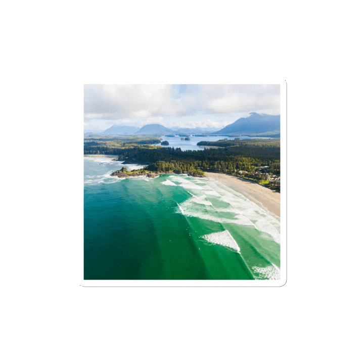 Magic Beach (Cox Bay) Die-Cut Magnet product image (2)