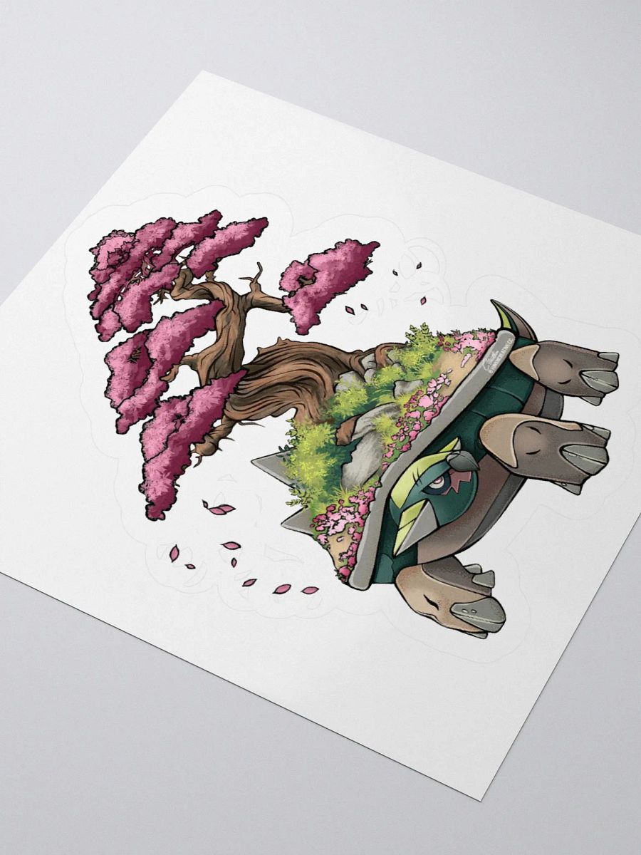 "Pink Bonsai Torterra" Sticker product image (12)