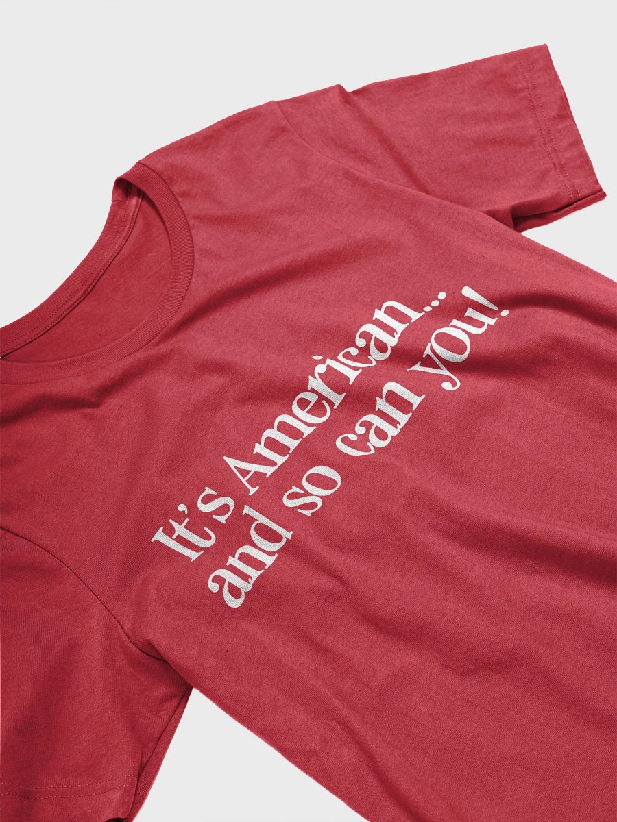 It's American Slogan T-Shirt - Red - Limited Edition product image (3)