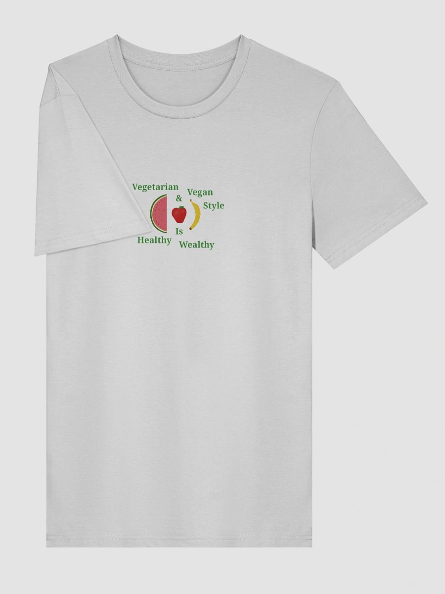 Healthy Wealthy Vegan Organic Tee product image (3)