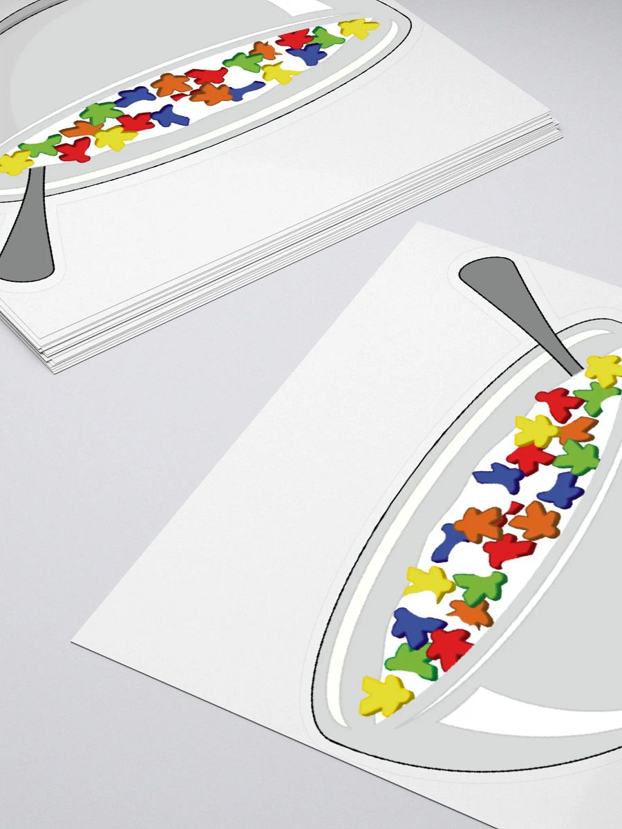 Crunchy Meeple Cereal Sticker product image (4)