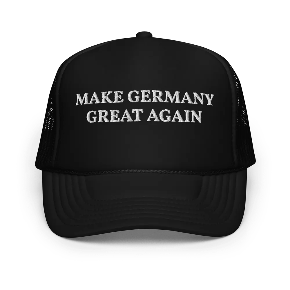 Make Germany Great Again - Embroidered Trucker Hat Cap, Maga Parody Hat product image (1)