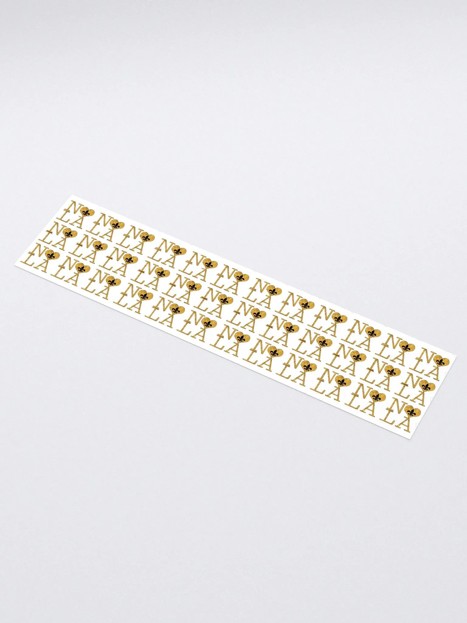 I LOVE NOLA **LEGACY STICKER** (GOLD WRAP FULL + OUTLINE LONG) product image (1)