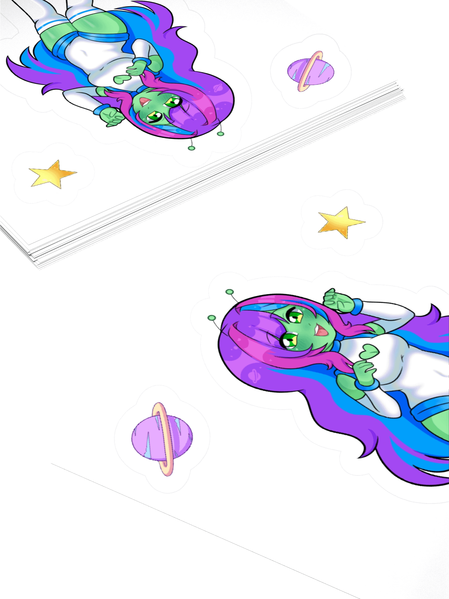 Galaxy Goddess Astrea [Sticker] product image (11)