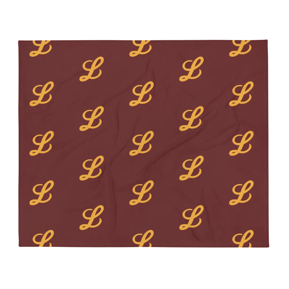 Gold "L" Pattern Blanket product image (1)