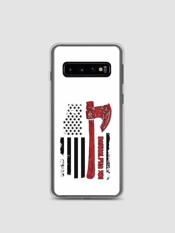 DarkAlpha American Axe Logo White Phone Case - Samsung Galaxy product image (1)