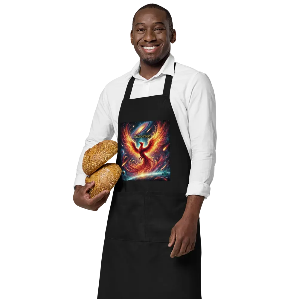 Distorted Album Cover Apron - Show Your Support - Kitchen - 100% Organic Cotton product image (6)