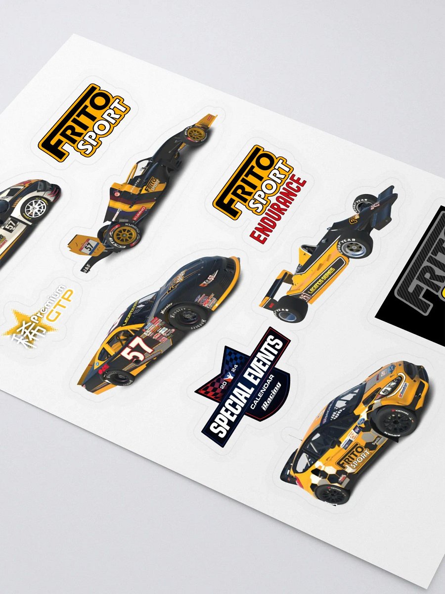 Fritosport Sim Sticker sheet product image (2)