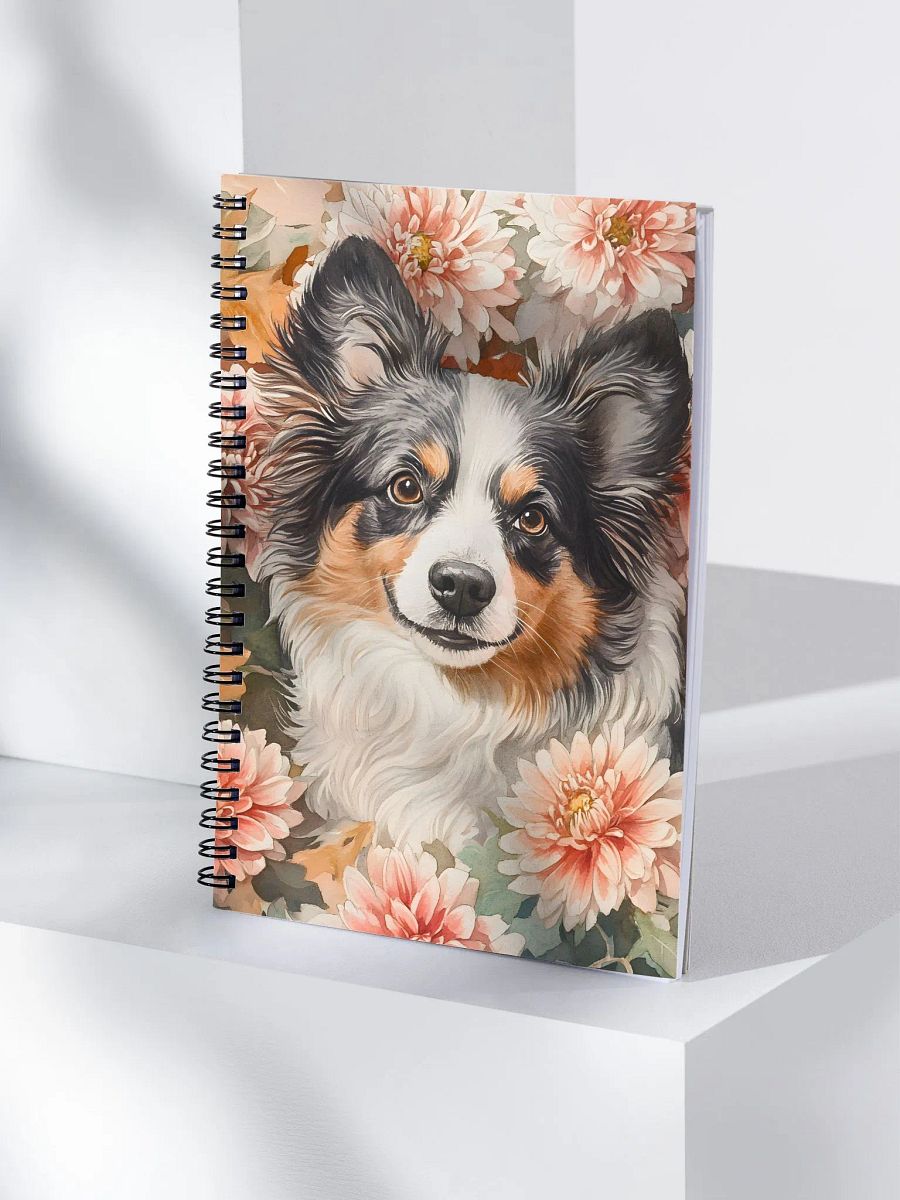 Chrysanthemum Dog Spiral Notebook product image (4)