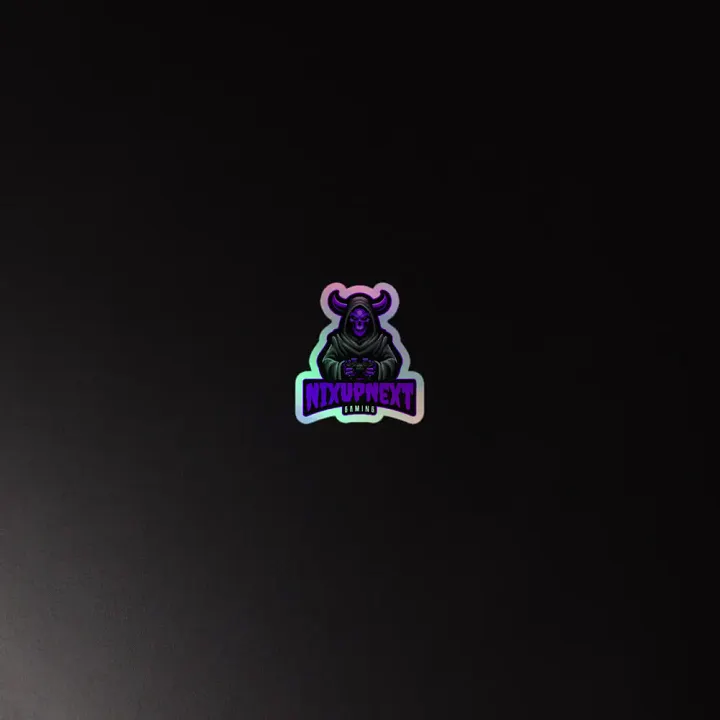 NixUpNext Gaming Holographic Sticker product image (4)