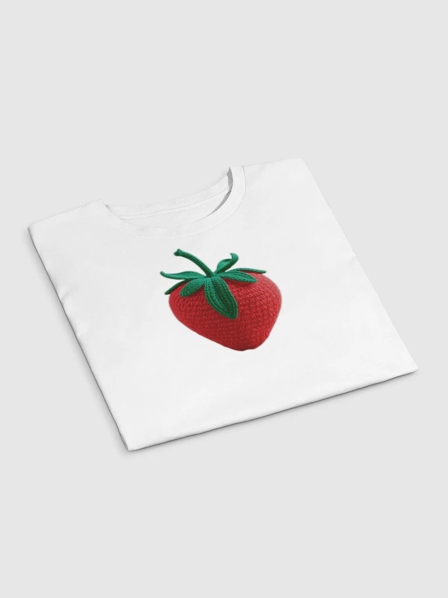 CozyAvocado Women's Premium Strawberry Crop Top #7 product image (3)