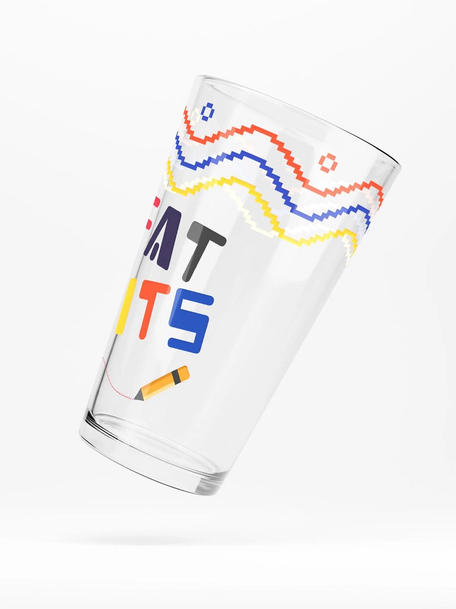 Fat Bits pint glass product image (5)