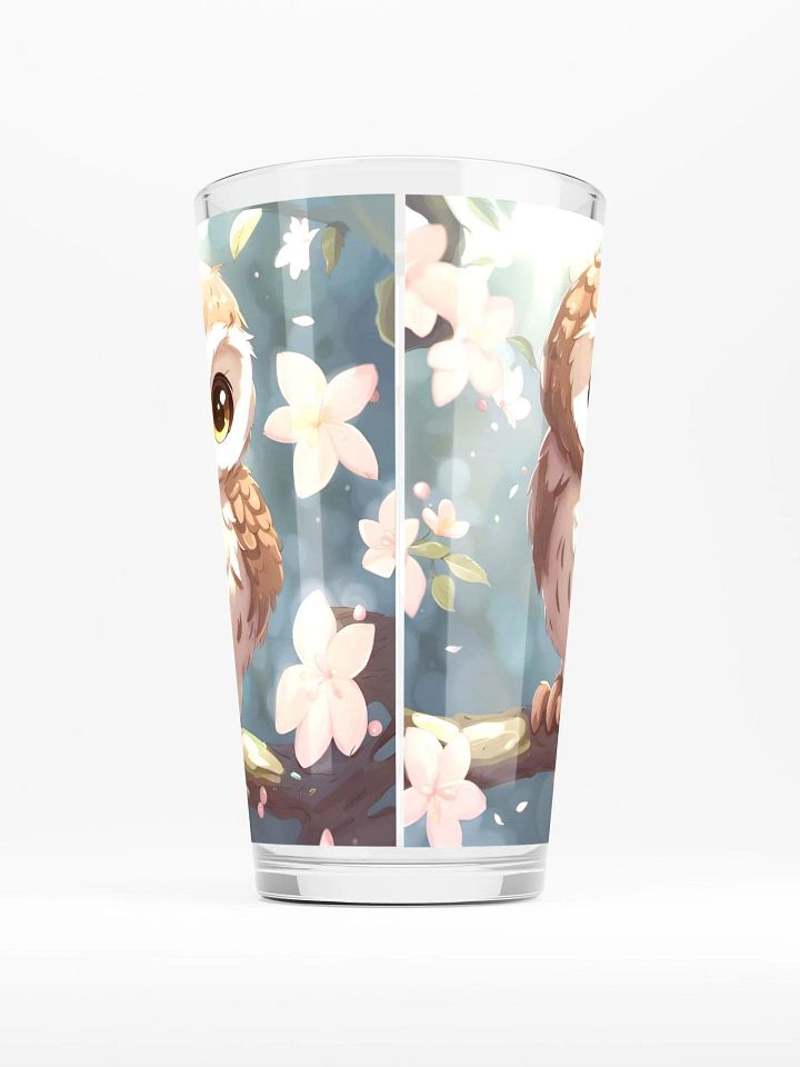 Anime Owl Pint Glass product image (2)