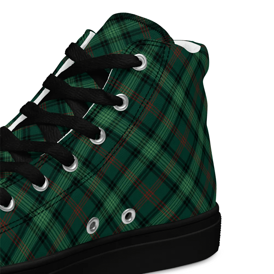Ross Hunting Tartan Men's High Top Shoes product image (12)