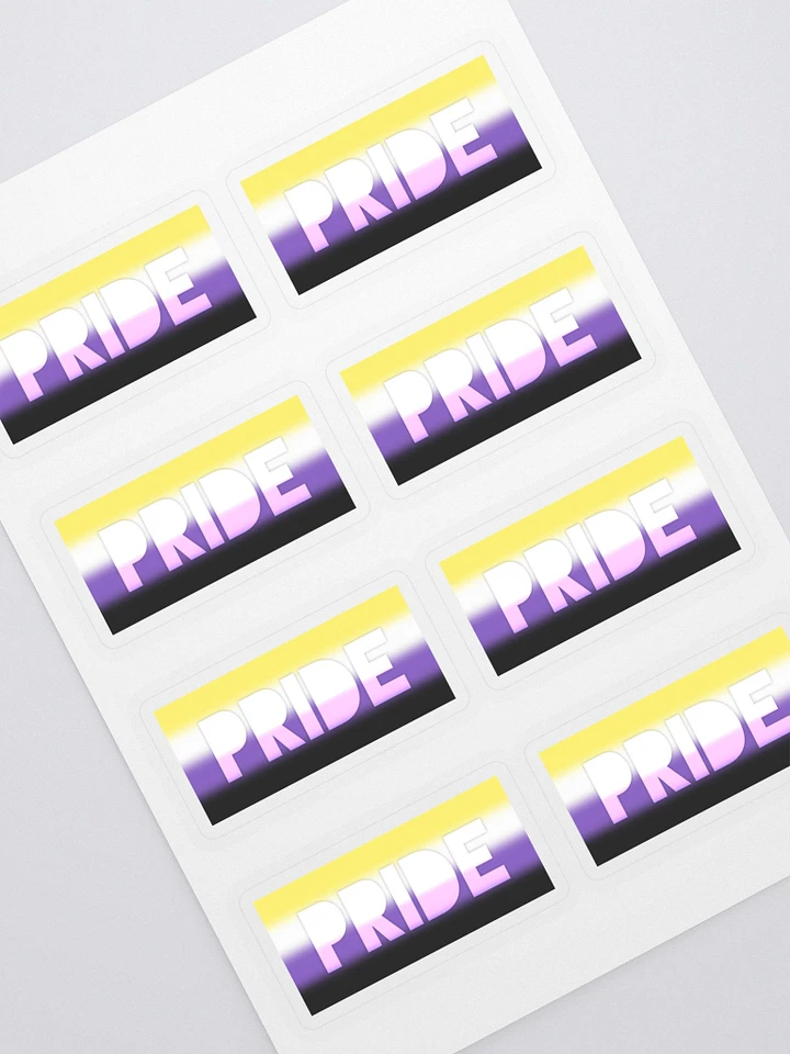 Nonbinary Pride On Display - Stickers product image (1)