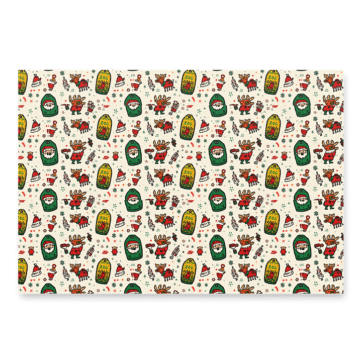 Christmas tags Wrapping Paper Set product image (1)