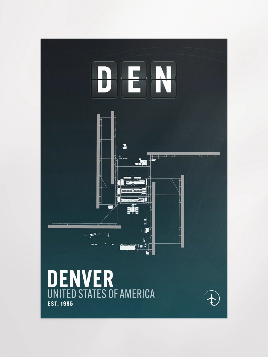 Denver DEN Poster product image (1)