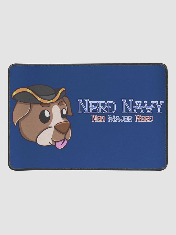 Freya Nerd Navy Desk Mat product image (1)