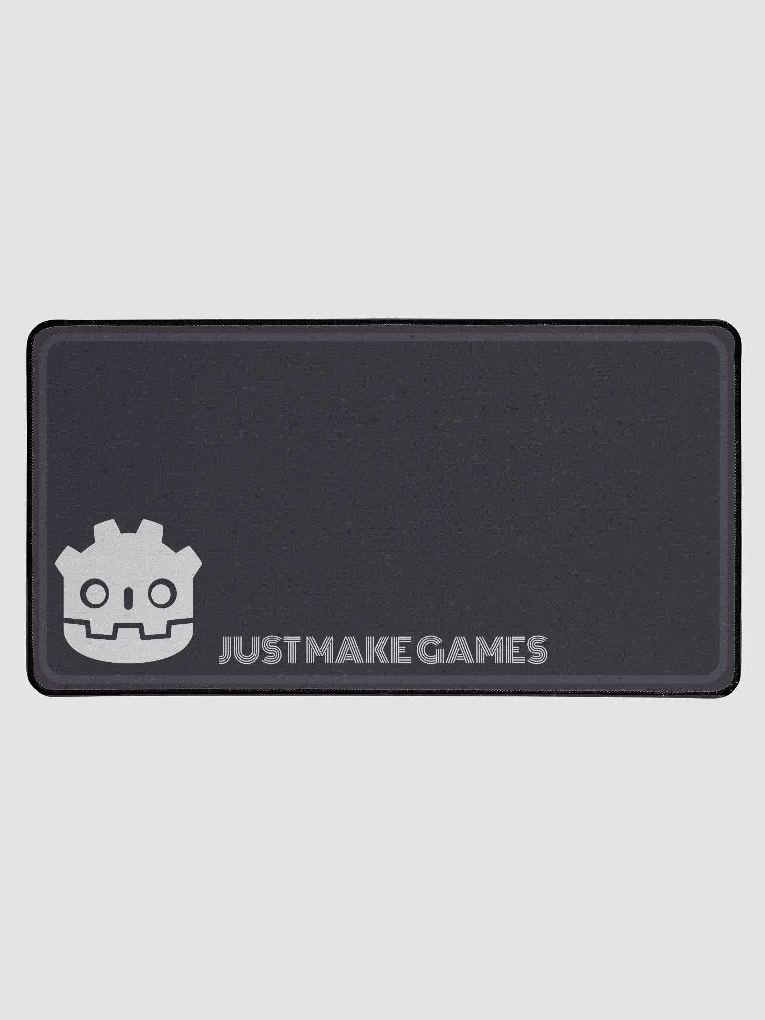 Godot 2 Theme Just Make Games Desk Mat - LIGHT product image (1)