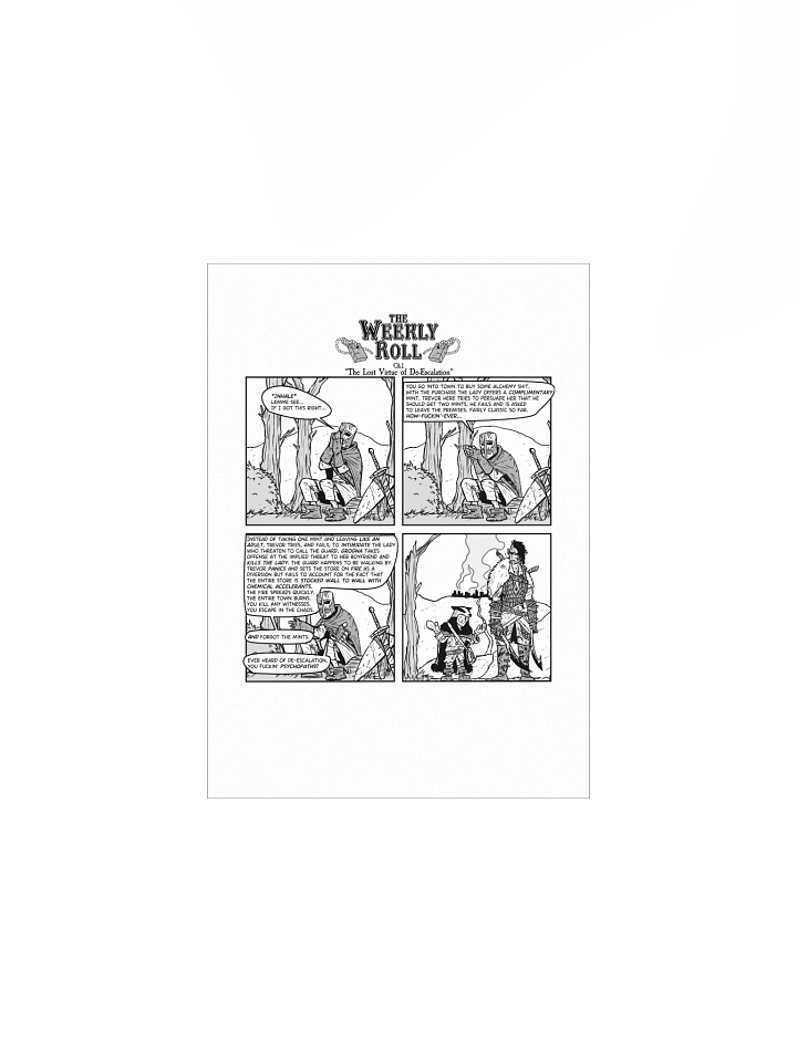 The Weekly Roll Ch. 150. Print Rectangular product image (1)