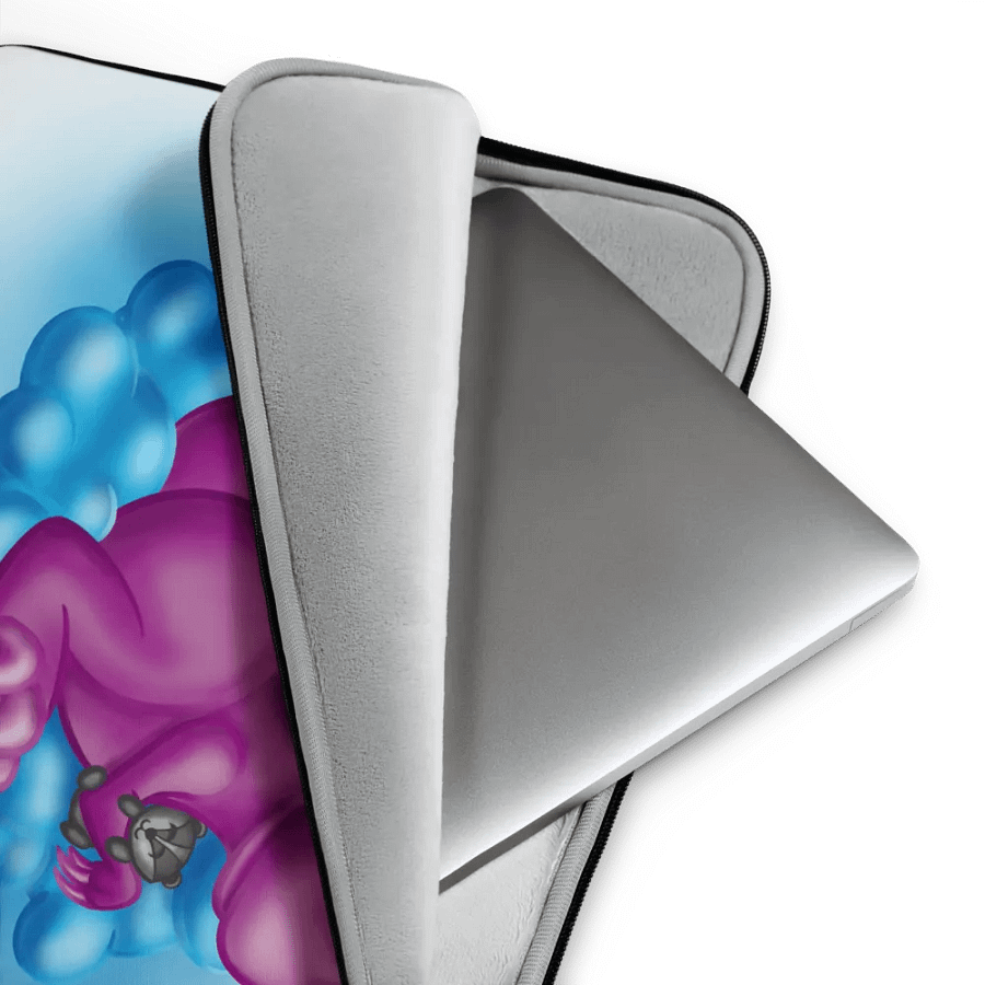 Sleepy Dino Laptop Sleeve product image (4)