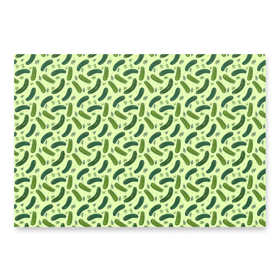 Dill Pickles Wrapping Paper, 3 Pack product image (2)