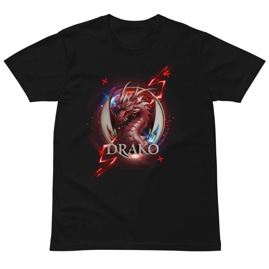 DRAKO Fire Dragon Unisex T-Shirt product image (2)
