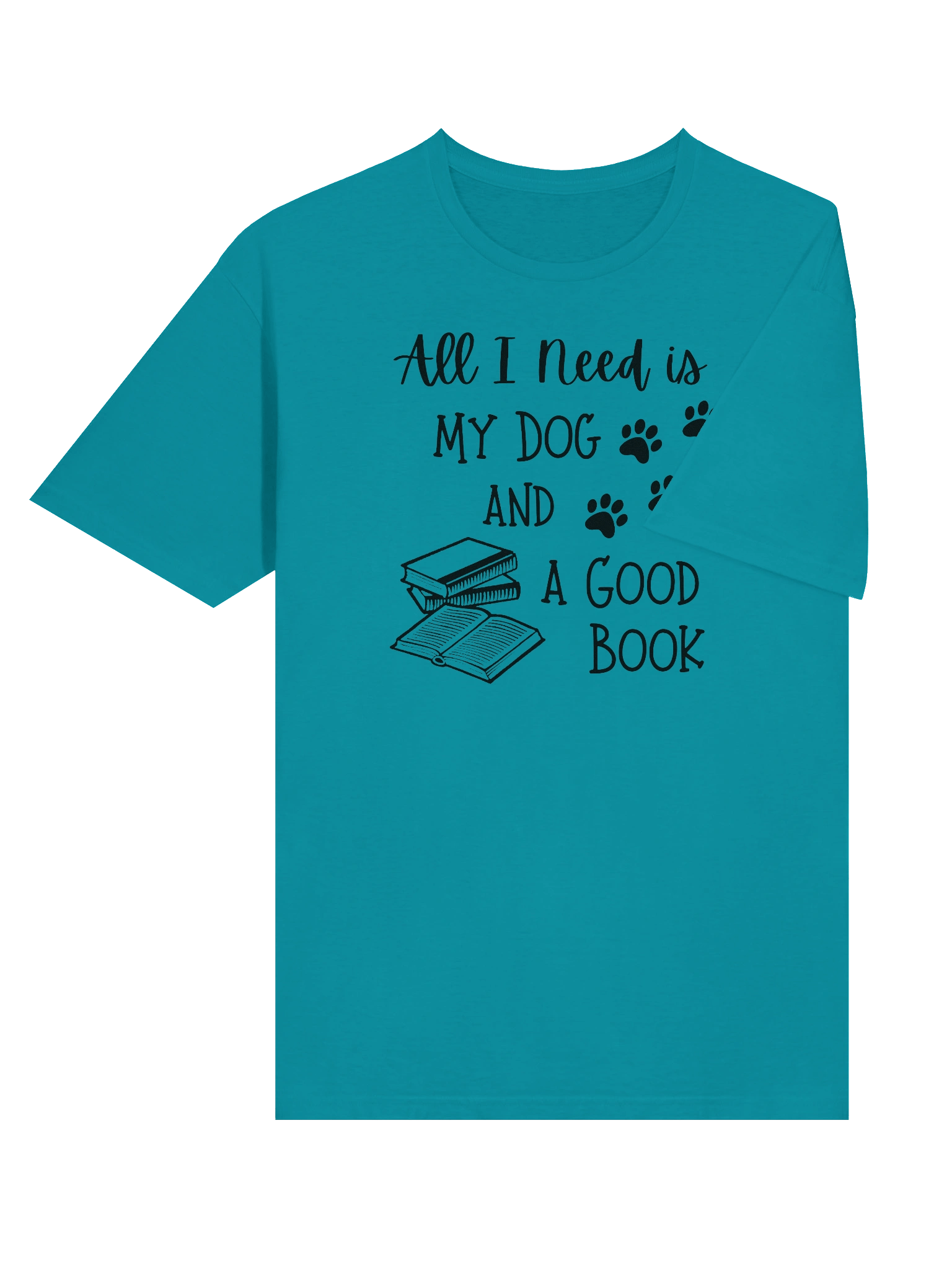 All I Need Is My Dog And A Good Book T-shirt product image (17)
