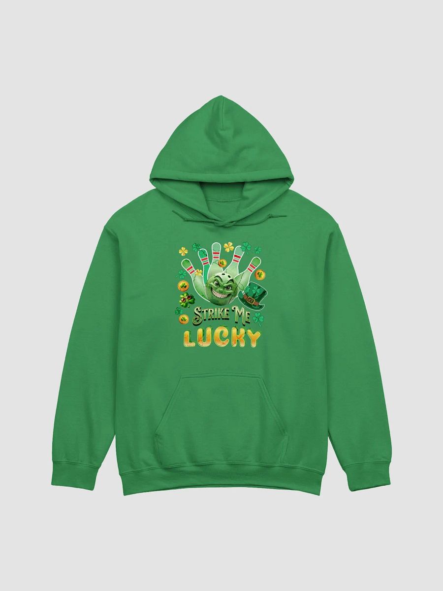 Strike Me Lucky Bowling Ball Classic Hoodie product image (5)