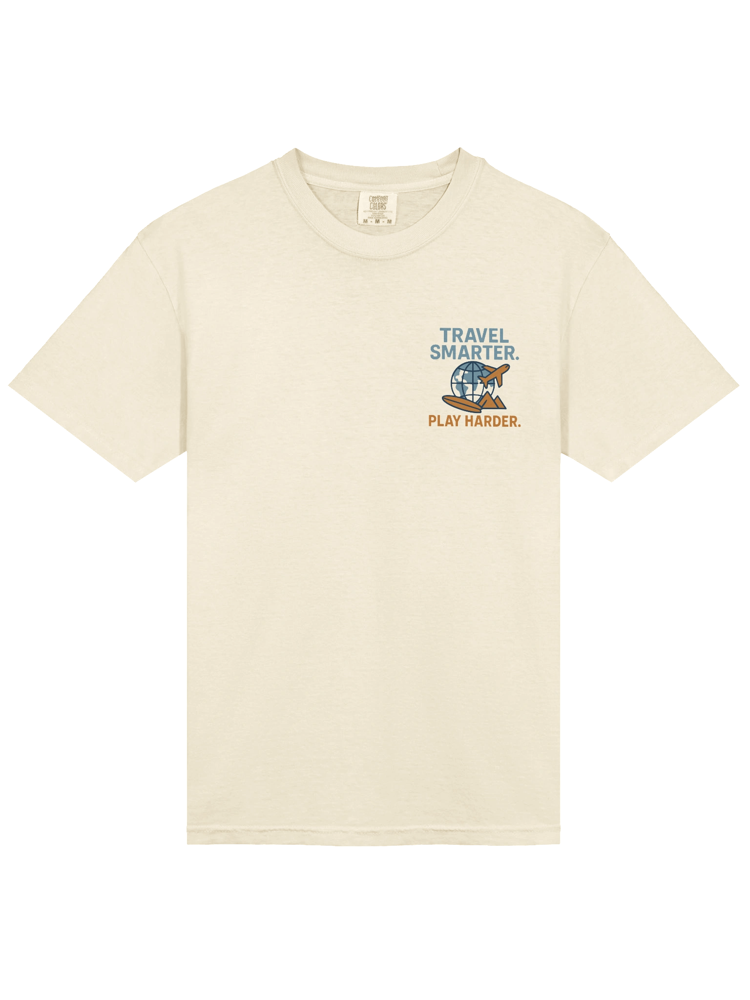 Travel Smarter. Play Harder. Tee product image (15)