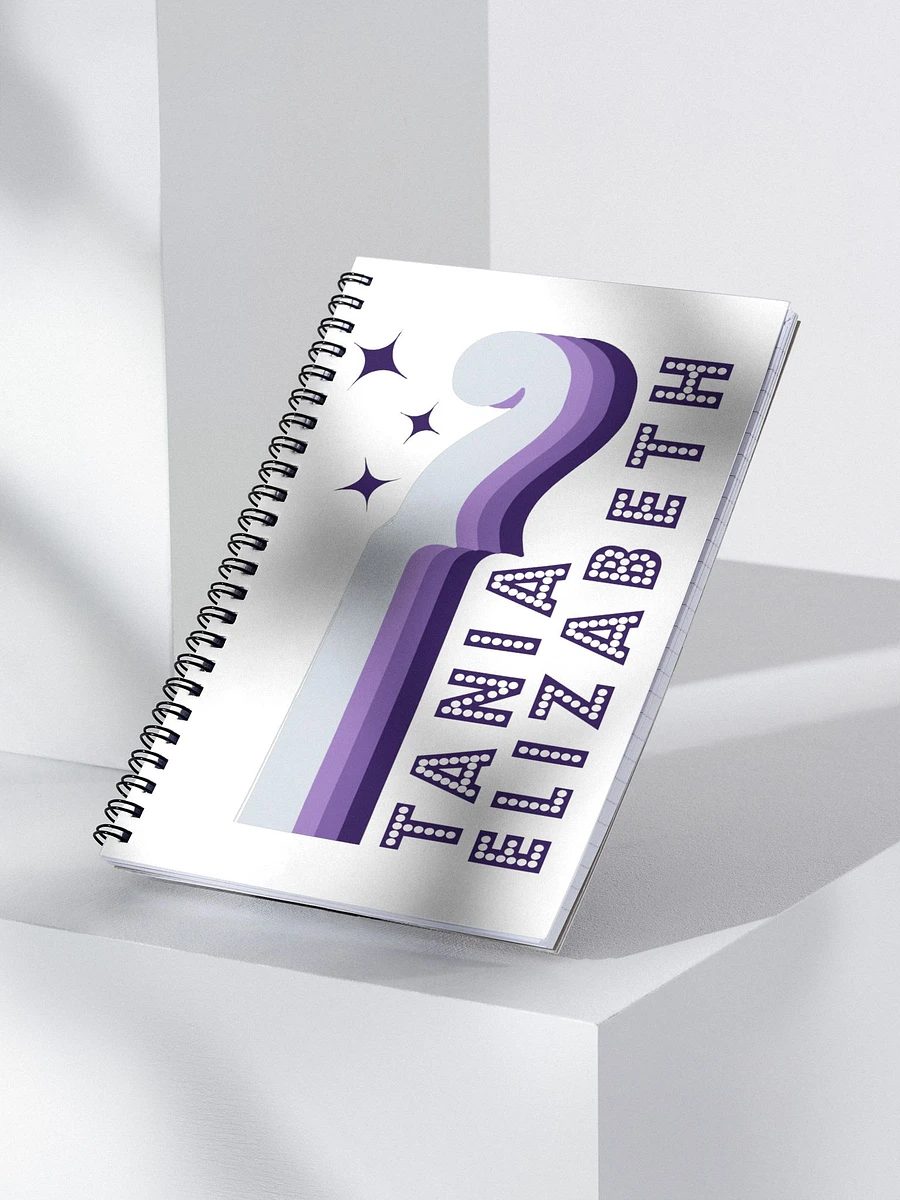 Spiral Notebook with Tania Elizabeth Four Fiddles Logo product image (4)