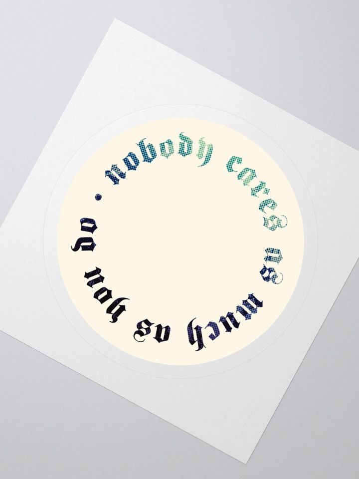 Nobody Cares product image (6)